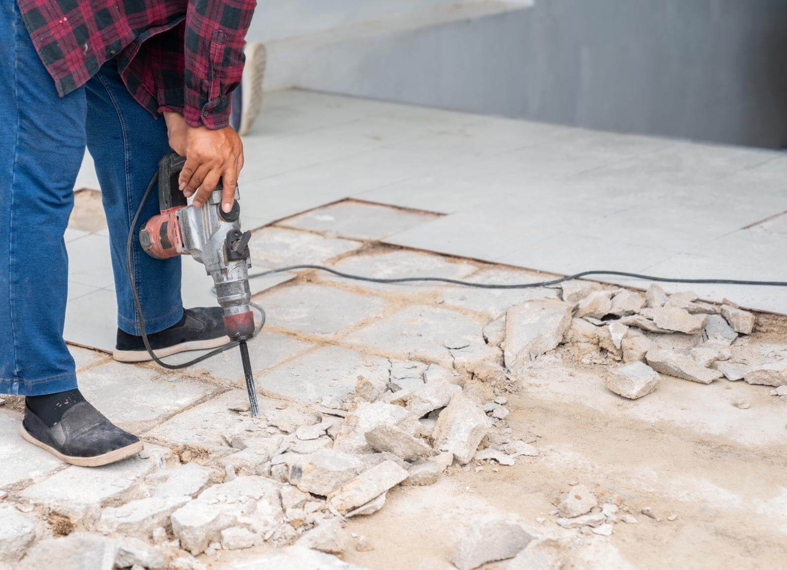 Spalling concrete repair